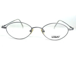 L'Amy L'Accent 205 50-18-140mm, Gray-Purple Hue Metal Frame Eyeglasses H19594